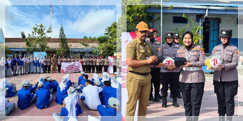 Sambut HUT Polwan ke-77, Srikandi Polresta Banjarmasin Masuk Sekolah, Edukasi Bahaya Bullying & Kekerasan