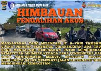 Tambang Ulang Macet Total, Pengendara Arah Banjarmasin dan Batulicin Diimbau Gunakan Jalur Alternatif