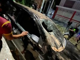 Mobil Nissan Livina Diduga Jadi Sasaran di Keributan Jalan Panglima Batur