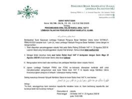 Hilal Tak Terlihat, ini Awal Bulan Rabiul Awal