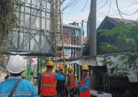 Geger Orang Tersetrum di Jalan Panglima Batur