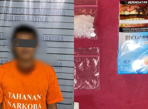 Sembunyikan Sabu dalam Kotak Rokok, Pria Asal Kapuas Ini Diamankan Satres Narkoba Polres Batola
