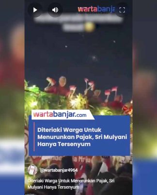 VIDEO - Diteriaki Warga Untuk Menurunkan Pajak, Sri Mulyani Hanya Tersenyum