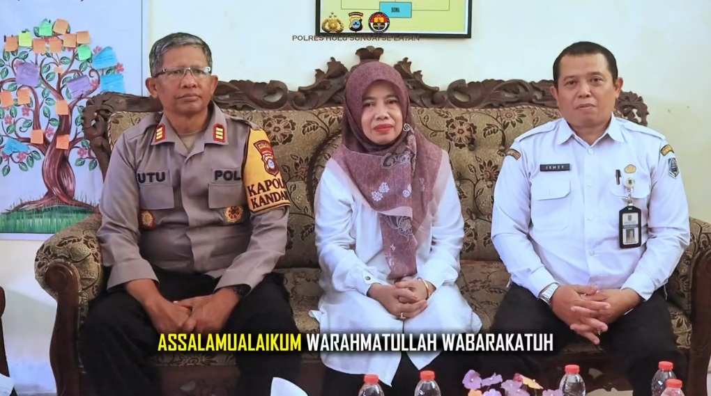 Kapolsek, Dinas Pendidikan dan Pihak SMPN 1 Kandangan Klarifikasi Dugaan Percobaan Penculikan Siswi SMP di HSS