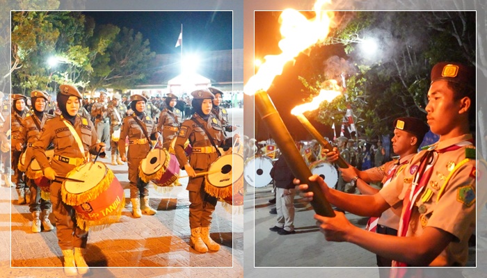 Upacara Taptu dan Pawai Obor2