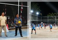 Wabup Tala Hadiri Final Voli Antar RT, Zazuli: "Kemenangan Sejati Adalah Menjaga Persahabatan"