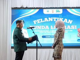 Bupati Samsul Rizal Kukuhkan Deni Era Yuliyantie sebagai Bunda Literasi HST