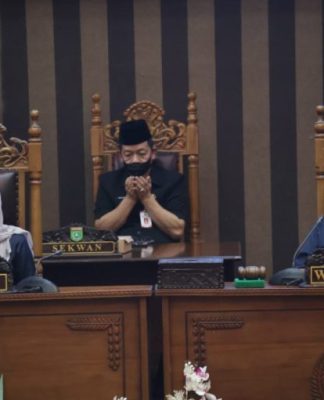 DPRD Tanah Bumbu Gelar Paripurna, Bahas Jawaban Bupati atas Pandangan Fraksi-Fraksi