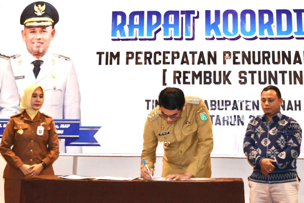 Cegah Stunting dan Wujudkan Generasi Sehat, Pemkab Tanah Bumbu Gandeng Rumah Pena BerAksi