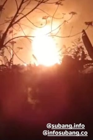 2 Orang Luka Bakar, Pertamina Buka Suara Tentang Ledakan Pipa Gas di Subang