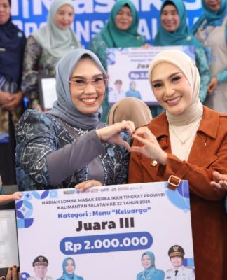 Tanah Bumbu Juara 3 Kategori Menu Keluarga di Lomba Masak Serba Ikan Tingkat Kalsel