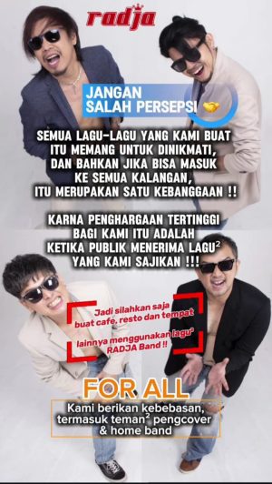 Band Radja Tanggapi Polemik Bayar Royalti Musik, Ian Kasela Bebaskan Siapa Saja Pakai Lagunya
