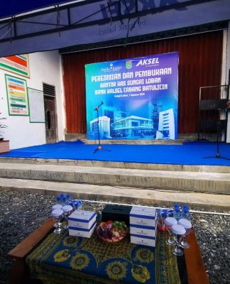 Kantor Kas Sungai Loban Resmi Beroperasi, Bank Kalsel Perluas Layanan ke Daerah Pedesaan