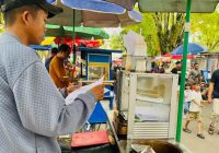 Jualan Kentang Jadul di CFD Barabai, Omzet Ali Meningkat