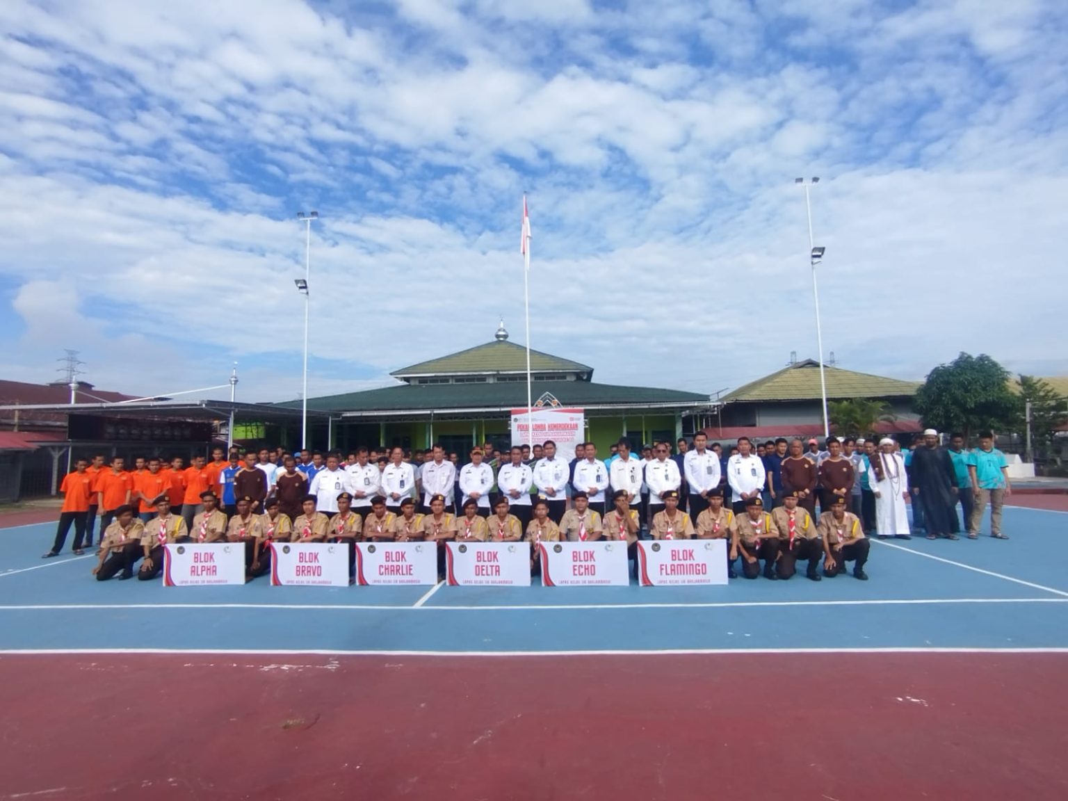 Semangat Kemerdekaan di Balik Jeruji, Lapas Banjarmasin Gelar 13 Lomba HUT ke 80 RI