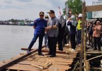 Komisi III DPRD Banjarmasin Sidak Lokasi Titian Ambruk di Kampung Hijau