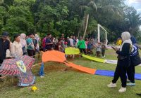 Langit Banua Supanggal Penuh Layang-Layang, Warga Pandawan Rayakan HUT ke 80 RI
