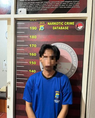 Satresnarkoba Polres Tanah Laut Gagalkan Transaksi Narkoba, Pemuda di Pelaihari Diamankan