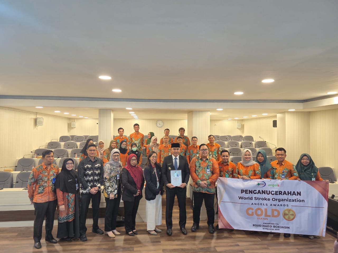 Konsisten Optimal dalam Layanan Stroke, RSUD H. Boejasin 2 Kali Berturut-turut Raih Penghargaan Internasional WSO Angels Awards