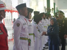 Paskibraka Tanah Bumbu Tahun 2025 Angkatan ke-22 Dikukuhkan