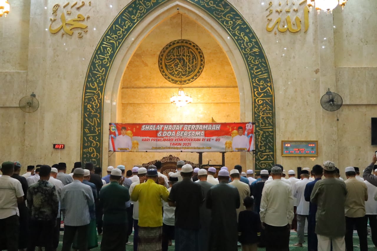 Bukan Sekadar Perayaan: HUT ke 80 RI di Tanah Laut Diisi dengan Doa dan Shalat Hajat Bersama