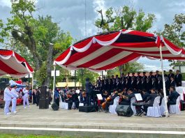 Murakata Symphony Orchestra dan Paduan Suara Balai Rakjat Creative Hub Meriahkan Upacara HUT ke-80 RI di Barabai
