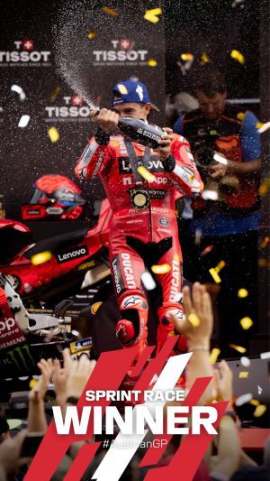 Marc Marquez Perkasa di Austria, Kokoh di Puncak Klasemen MotoGP 2025 dengan 12 Sprint Win