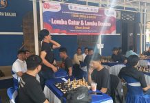 Semarak HUT RI ke-80, Forum Jurnalis Banjar Gelar Lomba Domino dan Catur Antar Insan Pers