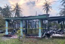 Kebakaran Hanguskan Satu Rumah Kayu di Birayang HST