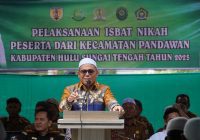 Wabup HST Buka Sidang Isbat Nikah Terpadu, Tekankan Pentingnya Legalitas Pernikahan