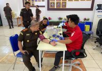 Rayakan Hari Bhakti Adhyaksa ke-80, Acara Donor Darah Kejari Banjarmasin Diikuti Banyak Peserta