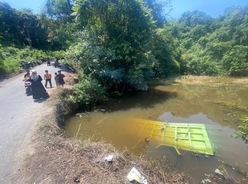 Kades Ju’uh Sebut Lokasi Laka Truk Memang Sering Terjadi Kecelakaan