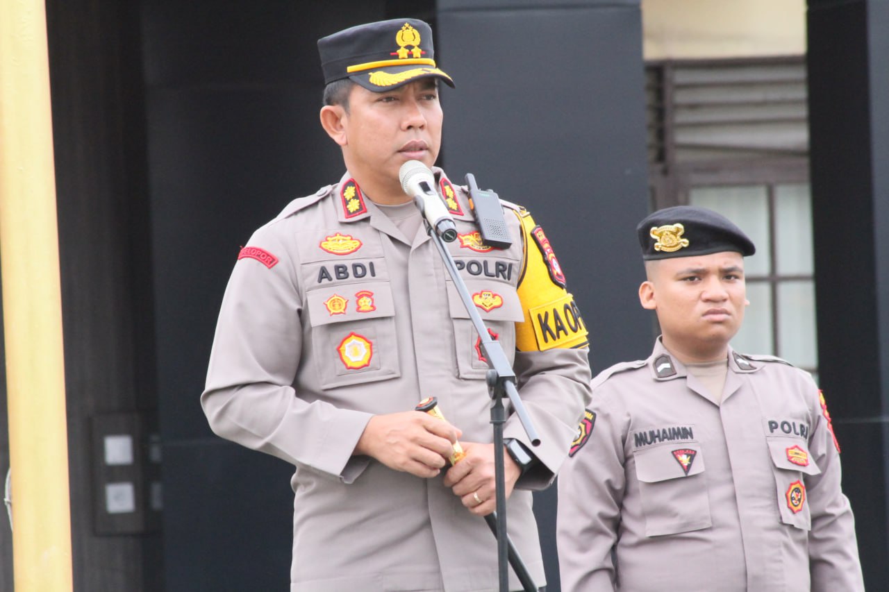 Kapolres Balangan Imbau Masyarakat Sampaikan Pendapat di Muka Umum Secara Damai dan Tertib