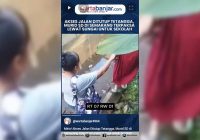 VIDEO - Miris! Akses Jalan Ditutup Tetangga, Murid SD di Semarang Terpaksa Lewat Sungai untuk Sekolah