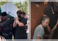 MOMEN VIRAL! Billy Syahputra Angkat Keranda hingga Antarkan Almarhumah Mpok Alpa ke Liang Lahat