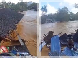 MENCEKAM! Banjir Bandang Sapu Desa di Kapuas dan Murung Raya, Puluhan Rumah Terendam & Hancur