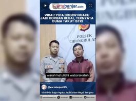 VIDEO - Viral! Pria Bogor Ngaku Jadi Korban Begal, Ternyata Cuma Takut Istri
