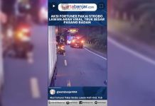 VIDEO - Aksi Fortuner Pakai Strobo Lawan Arah Viral, Truk Besar Pasang Badan