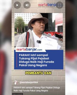 VIDEO - PARAH! Istri sampai Tukang Pijat Pejabat Diduga Naik Haji Furoda Pakai Uang Negara