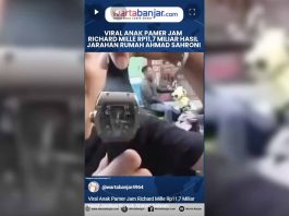VIDEO - Viral! Bocah Pamer Jam Richard Mille Rp11,7 Miliar Hasil Jarahan Rumah Ahmad Sahroni