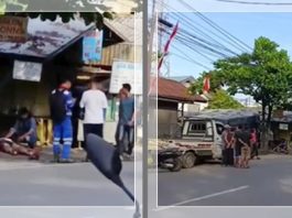 BREAKING NEWS! Warga Banjarmasin Barat Ditusuk Berkali-kali di Pinggir Jalan, Pelaku Langsung Kabur