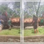 Kecelakaan di Lingkar Selatan Banjarmasin akibakan Jalan Macet Total, Gegara Truk Parkir Sembarangan!