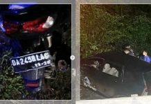 AVANZA VS NMAX Adu Kuat di Jembatan Jorong, 1 Tewas dan 3 Luka-Luka Dibawa ke RSUD Boejasin