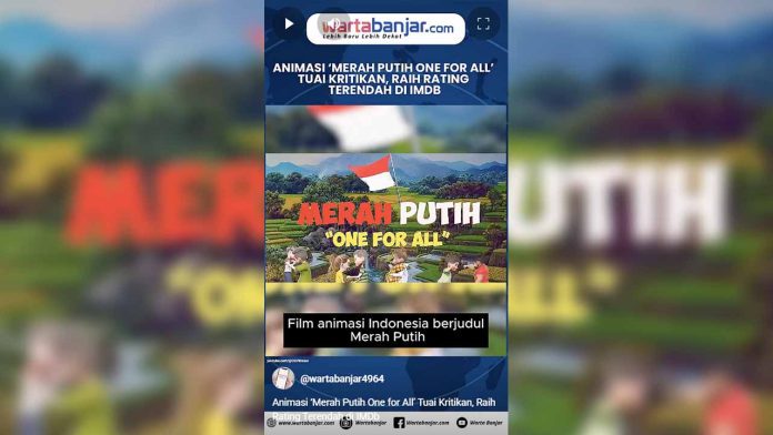 VIDEO - Animasi ‘Merah Putih One for All’ Tuai Kritikan, Raih Rating Terendah di IMDb