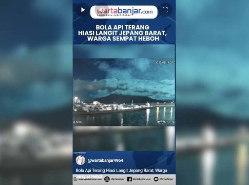 VIDEO - Bola Api Terang Hiasi Langit Jepang Barat, Warga Sempat Heboh