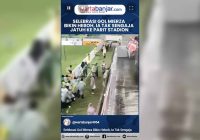 VIDEO - Selebrasi Gol Mierza Bikin Heboh, Ia Tak Sengaja Jatuh ke Parit Stadion