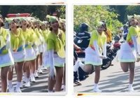 DIKIRA MAMAH MUDA! Ternyata Peserta Gerak Jalan Ini Masih SMP, Videonya Viral