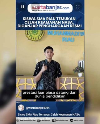 VIDEO - Siswa SMA Riau Temukan Celah Keamanan NASA, Diganjar Penghargaan Resmi