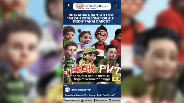 VIDEO - Sutradara Bantah Film “Merah Putih One For All” Diedit Pakai Capcut