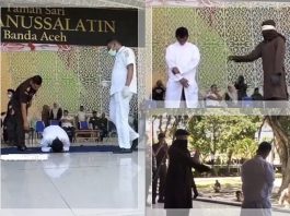 HEBOH! Dua Pria Gay Dicambuk 76 Kali di Banda Aceh, Netizen Ramai Beri Komentar Pedas